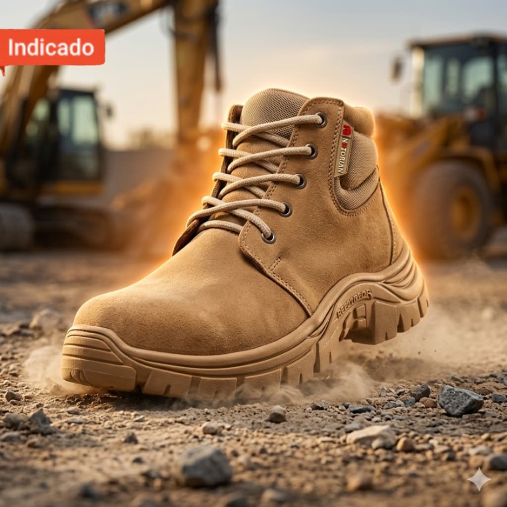 Bota Botina Segurança Tenis Masculino Coturno Adventure Cano Médio Cadarço