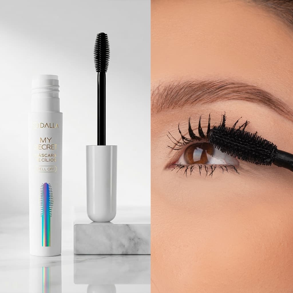 Dalla – Máscara de Cílios Peel off Beautiful Lashes - Linha My Secret