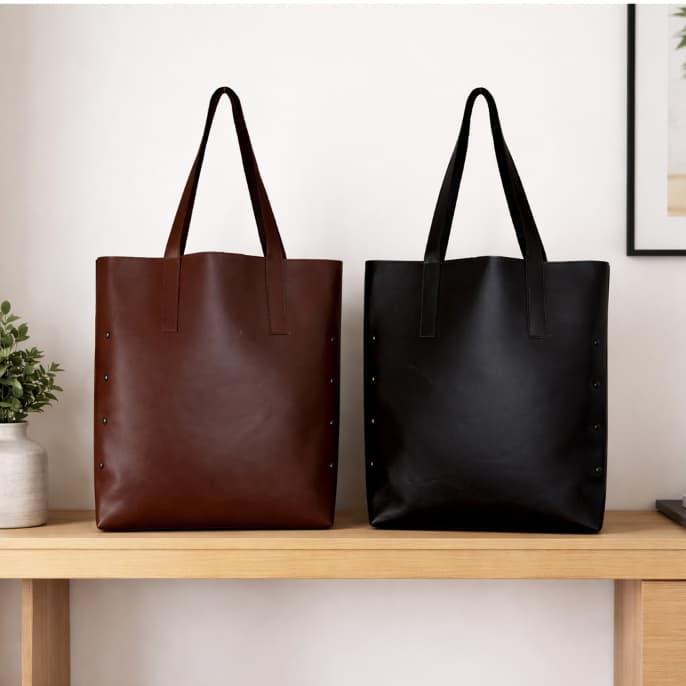 Kit 2 Bolsa Sacola Para Notebook Grande De Ombro Feminina Resistente