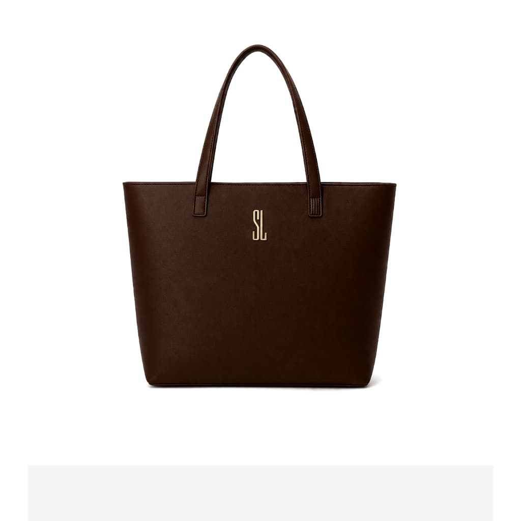 Bolsa Feminina Grande Tote Premium Couro PU Elegante Resistente Alça Ombro Trabalho Dia a Dia Moda 2026