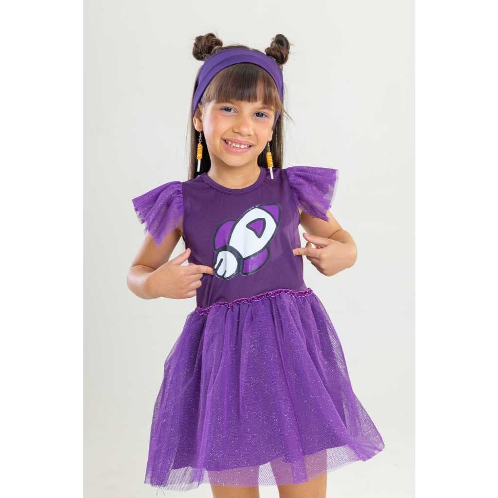Fantasia Infantil Katlen Da Emilly vick Youtubers