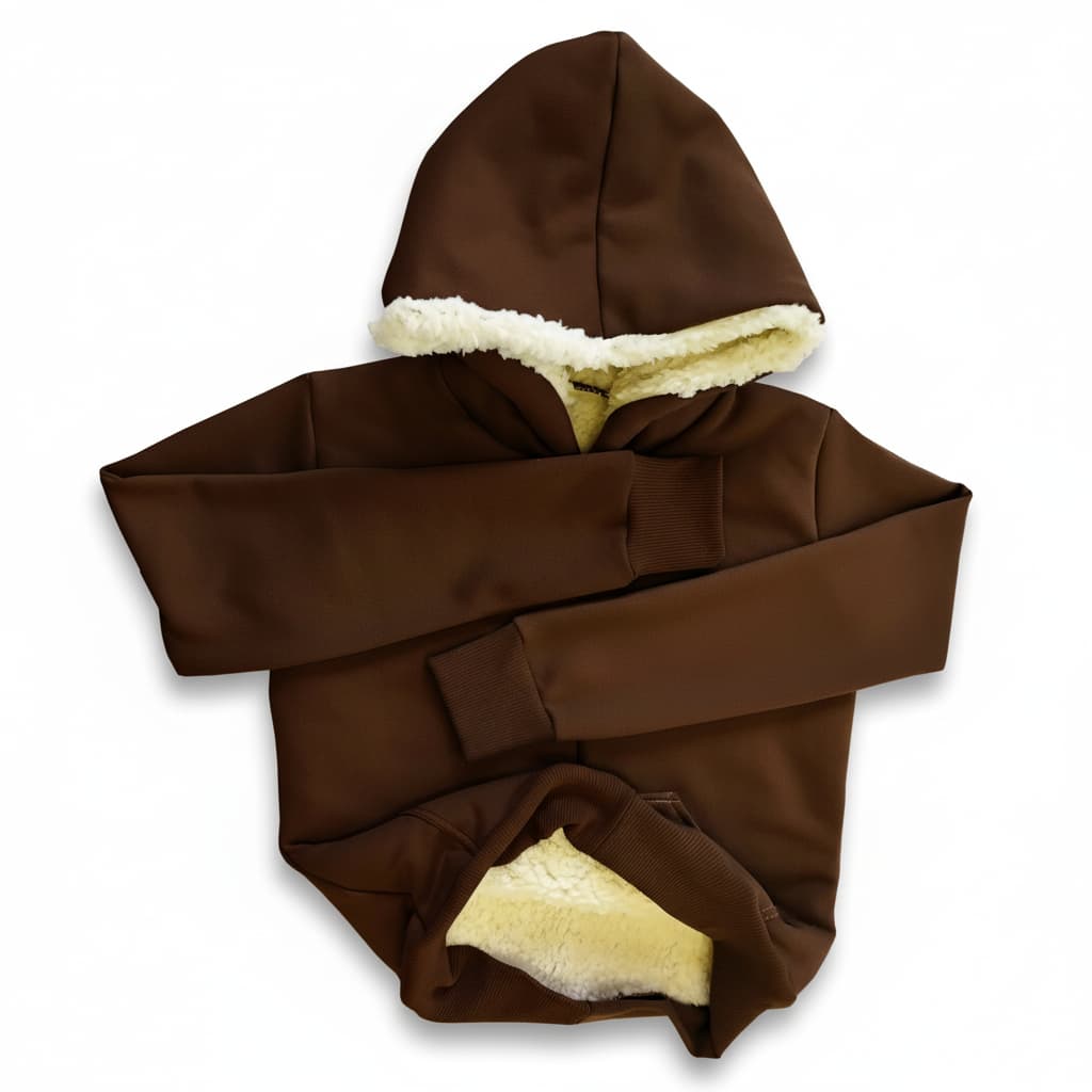Moletom Liso Infantil Unissex Quentinho com Bolso Canguru – Qualidade Premium Inverno