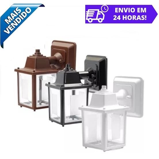 LIQUIDAÇÃO IMPERIDVEL 1 2 3 Arandelas Externa Colonial Vintage QUADRADA Retro Top