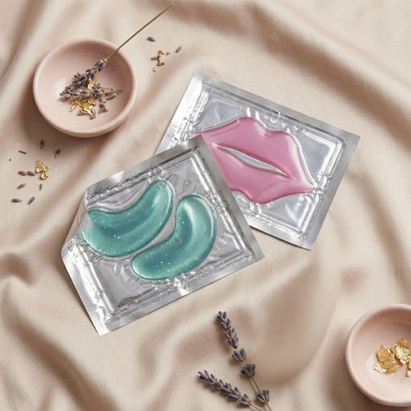 Kit Skincare : Máscara Labial + Máscara Para Olheira I Auto Cuidado