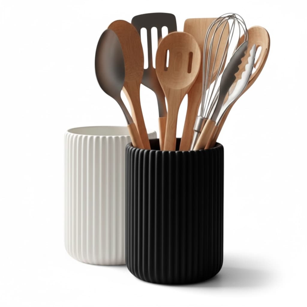 Porta Organizador de Talheres Utensílios Cozinha