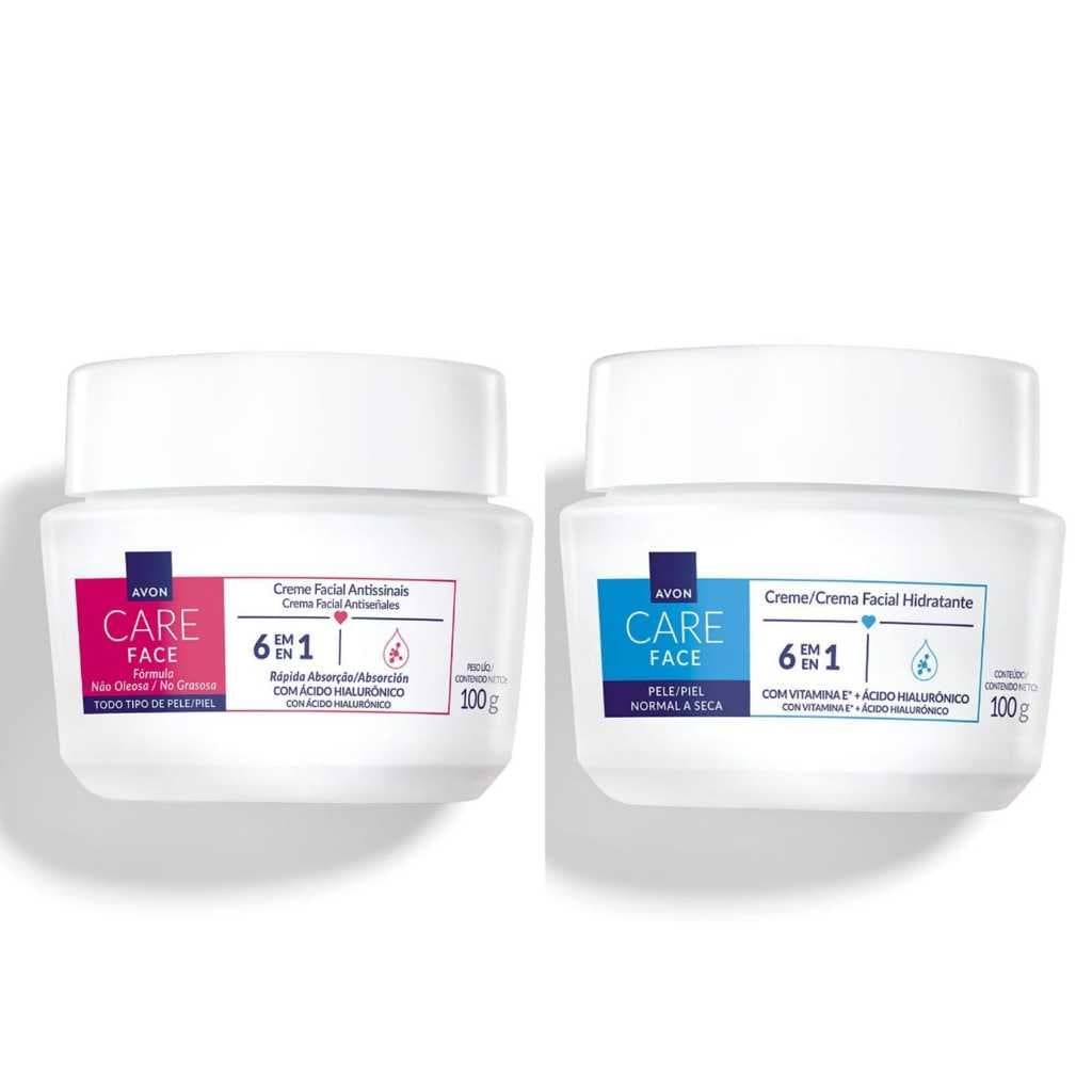 AVON Avon Care Creme Facial Hidratante 6 Em 1 ( FACIAL HIDRATANTE/ FACIAL ANTISSINAIS)- PRODUTO ORIGINAL
