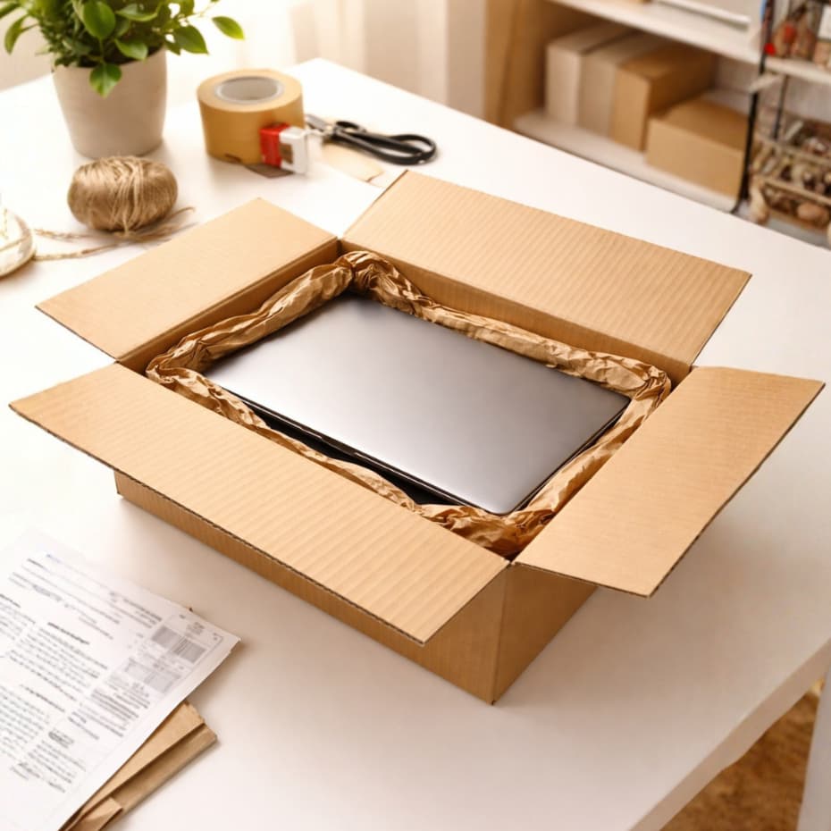 15 Caixas de Papelão para Notebook 40x30x10 cm Embalagem maleta para produtos leves médio e pequeno
