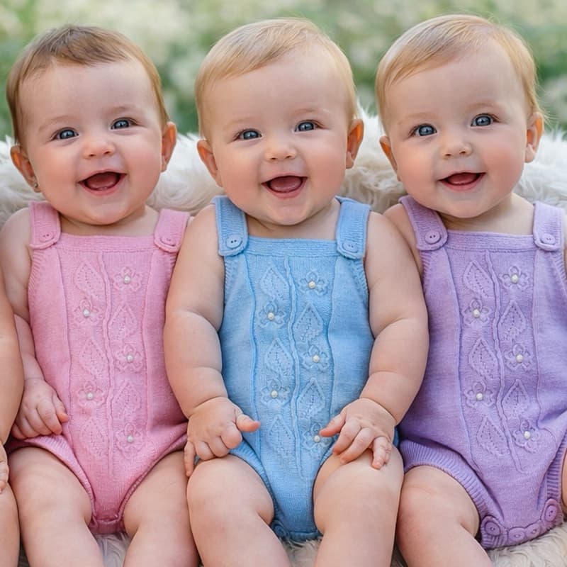 Body Bebê Bordado à Mão – Fio Modal Leve Tam M (3 meses)
