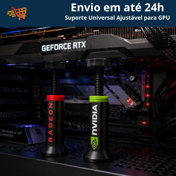 Suporte Universal Ajustável para GPU – NVIDIA e Radeon
