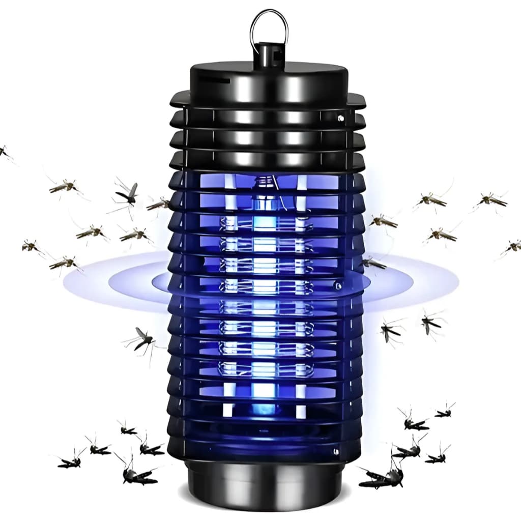 Luminária Mata Mosquito Armadilha Elétrica Repelente de Insetos Bivolt
