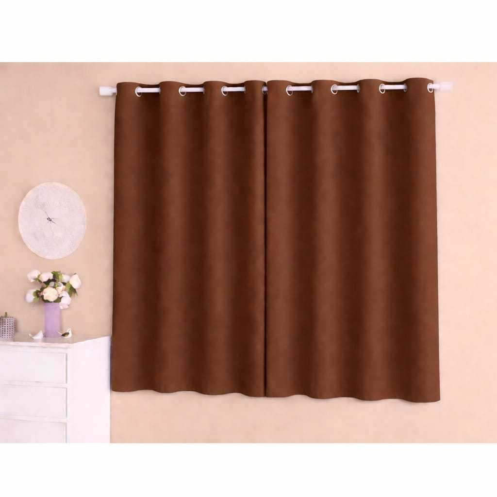 Cortina para Sala e Quarto 2,20m x 1,75m – Microfibra Lisa