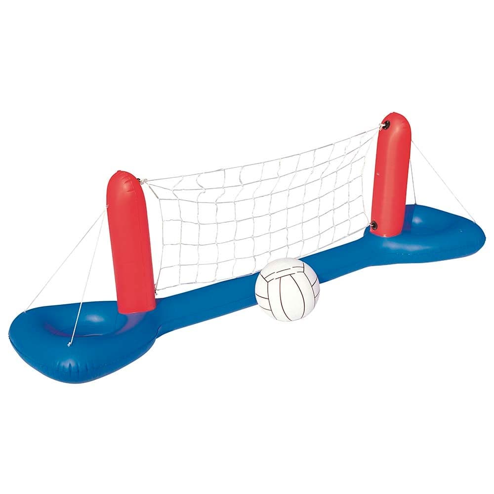Volei Inflável Praia Piscina Com Bola Rede Aquático Grande Mor