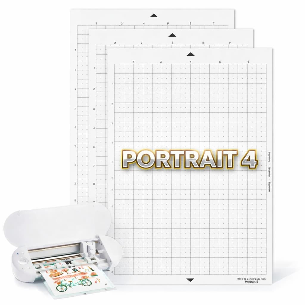 Esteira de Corte Portrait 4 Compativel Silhouette Kit 3un
