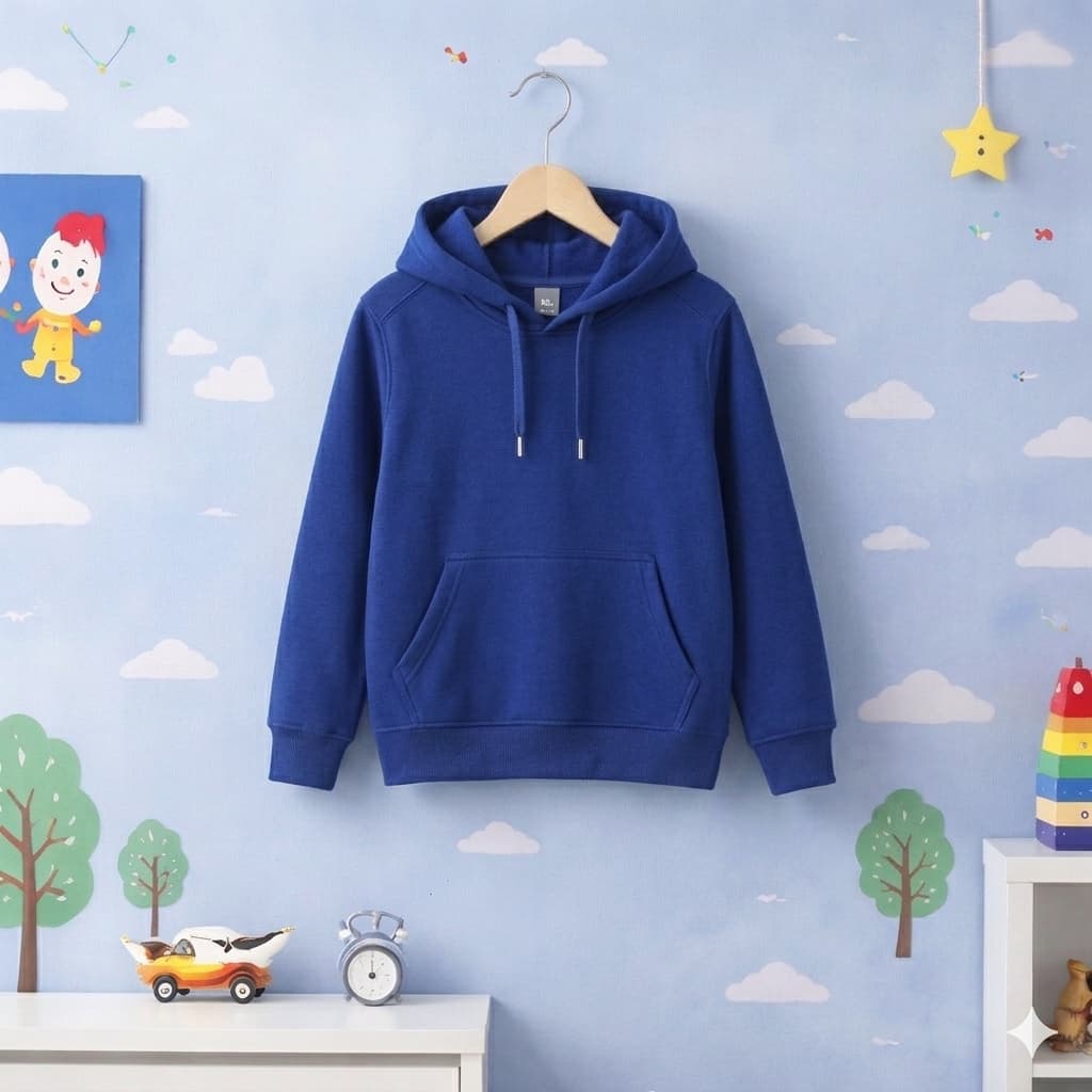 Moletom Infantil Canguru Unissex Liso Promoção Inverno