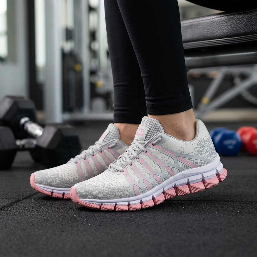 Tênis Feminino Casual Esportivo Confortável Academia Treino Caminhada Solado Antiderrapante Em Alta - Adventure