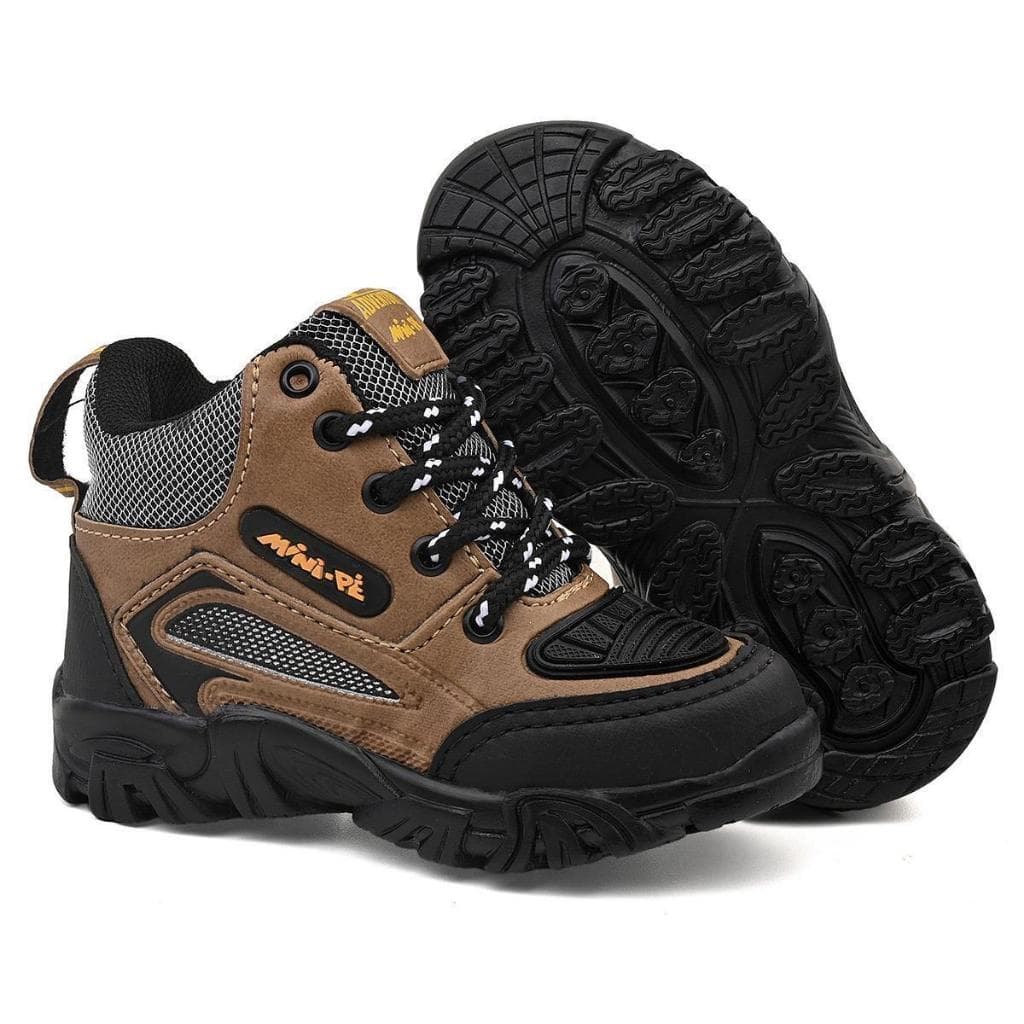 Bota Coturno Infantil Masculina Adventure Tratorada Confortável Antiderrapante Escolar 22 ao 33 ENVIO IMEDIATO!!