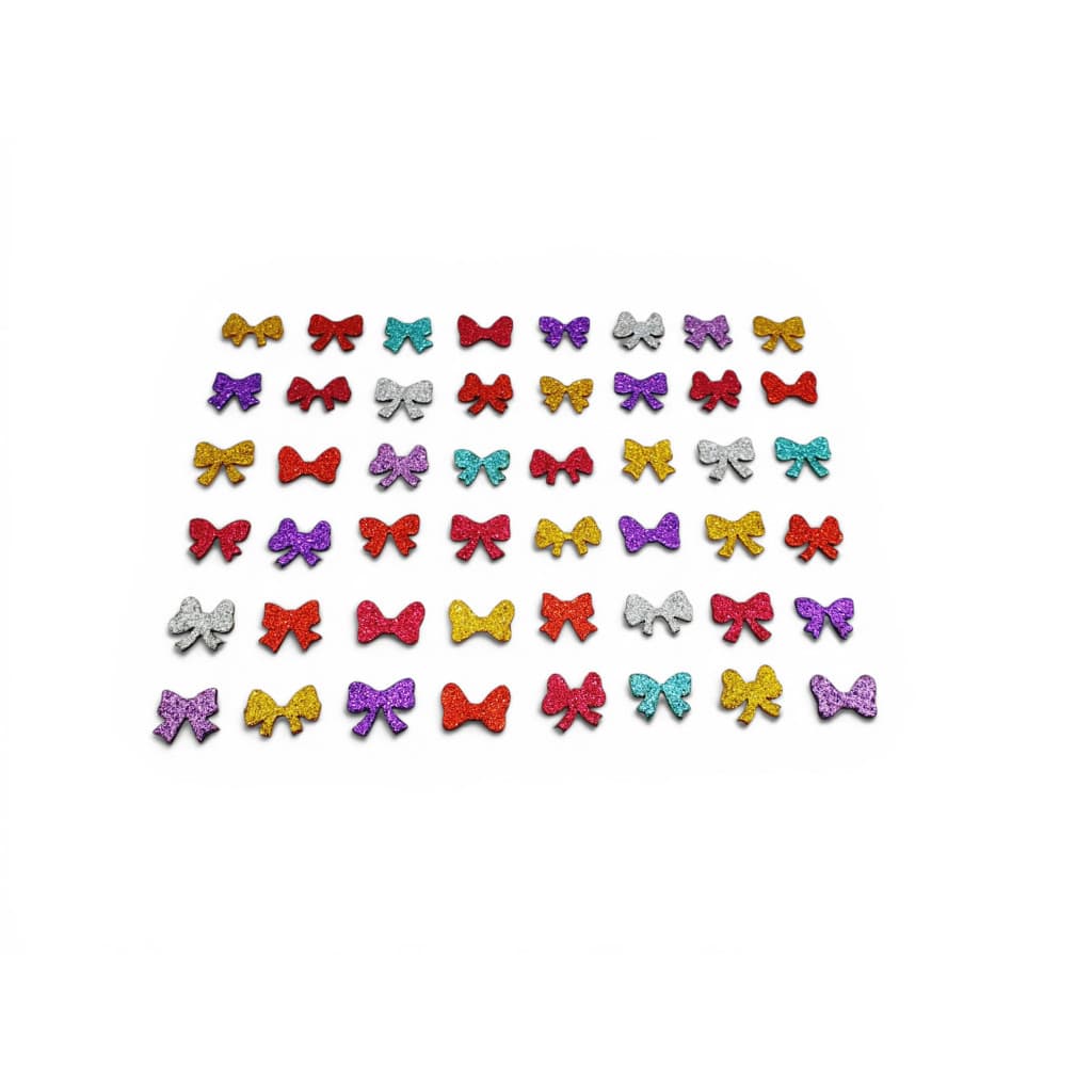 130 Adesivos Pet Coleção Mini Laços Eva Banho E Tosa Pet Shop