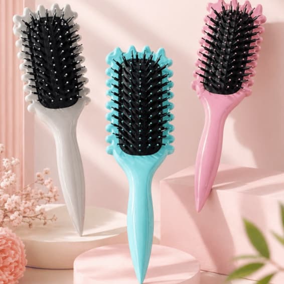 Escova de Cabelo Desembaraçante Quardada de Fitagem Conforto e Brilho Diário