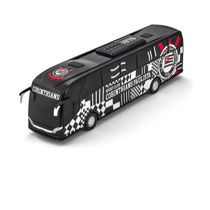 Onibus Brinquedo Miniatura Iveco Corinthians