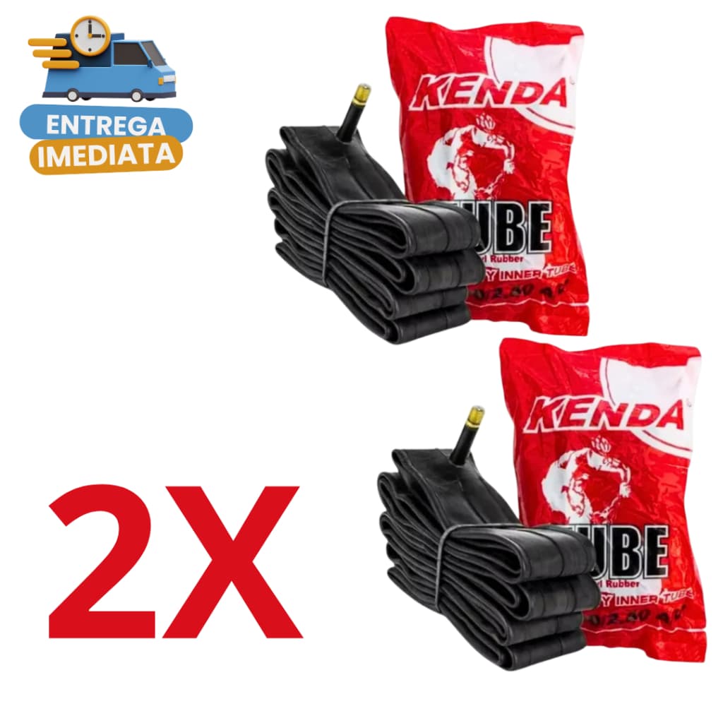 Par 2 Câmara De Ar Kenda Mtb Aro 29 1.9/2.30 Bico Grosso 48mm PRONTA ENTREGA