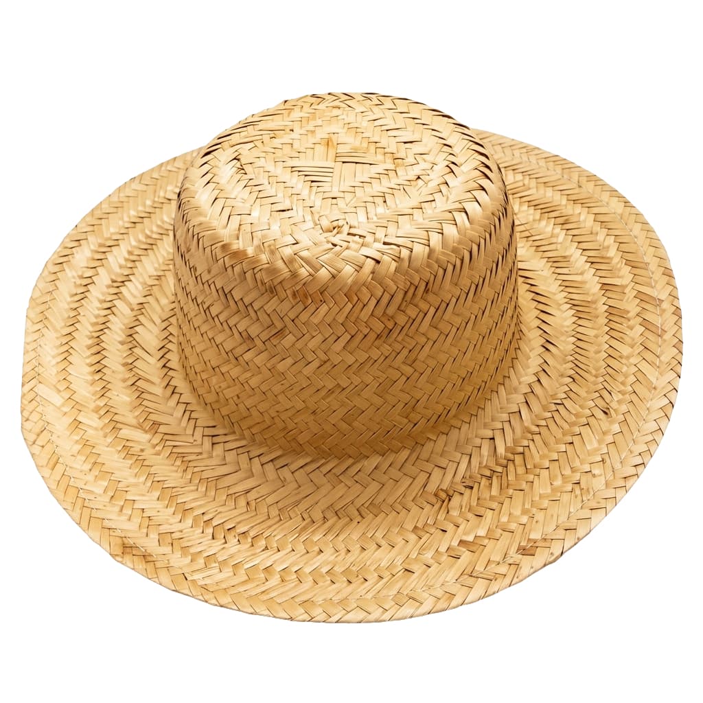 Chapéu De Palha Natural Qualidade Praia Verão Caipira Junina