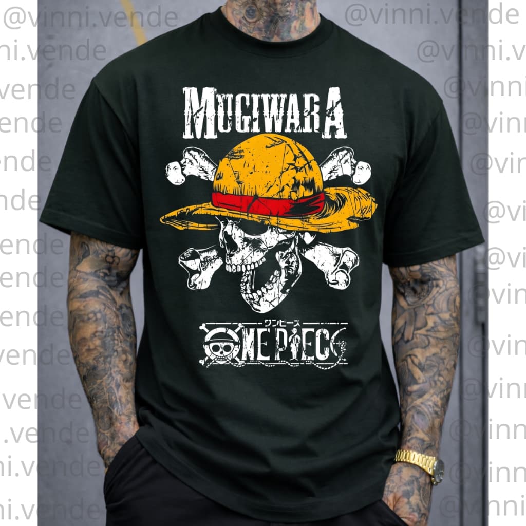 Camiseta 100% Algodão One Piece Luxo Estilo Gringo Alta Qualidade Envio Imediato