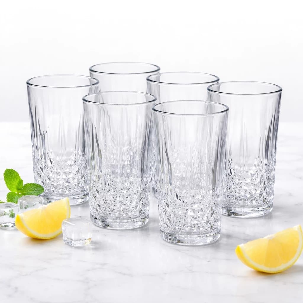 Conjunto Copos Café Vidro 90ml Kit Elegante Durável Servir Bebida Quente