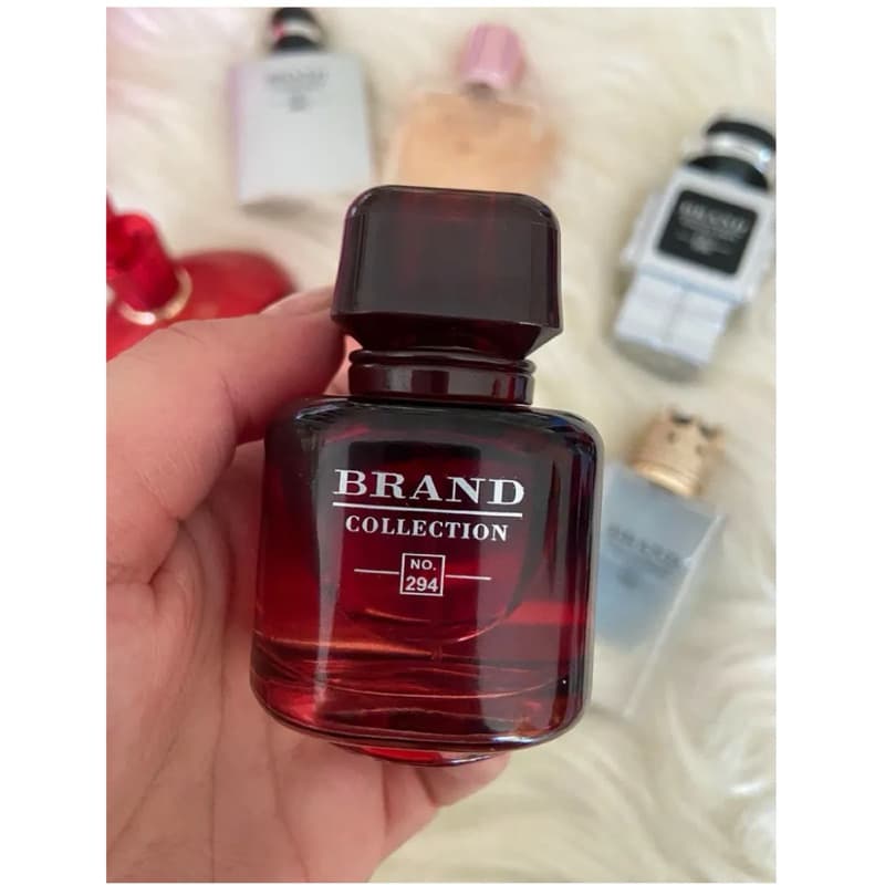 Perfume Feminino Brand Collection Nº 294 25ml Fragrância Doce Intensa Elegante Longa Duração