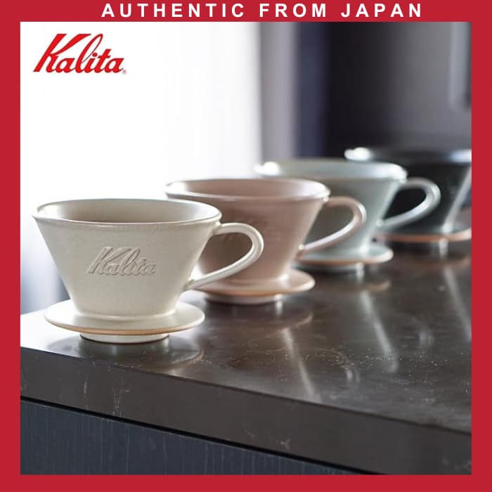 Cafeteira Kalita, Cerâmica Mino, 5 Cores [Direto do Japão]
