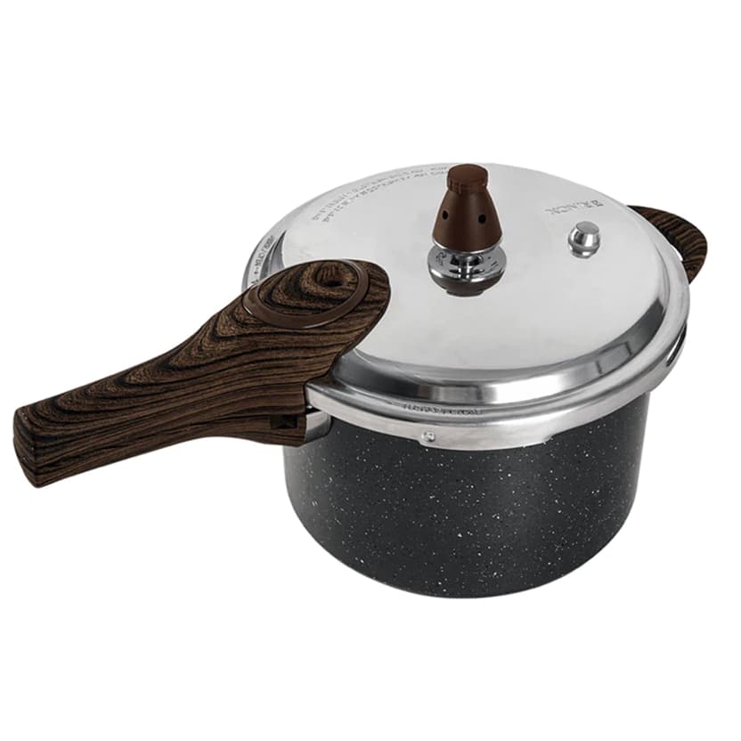 Panela De Pressão Brinox Ceramic Life Granito 4,2L Indução 20CM
