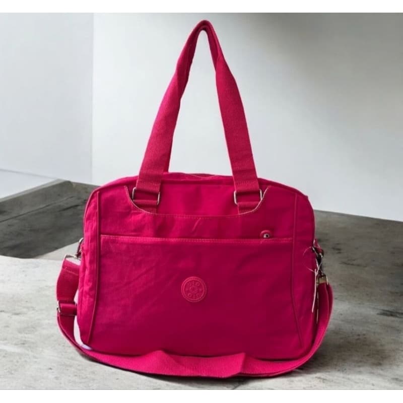 Bolsa Ombro com Alça Ajustável espaçosa nylon impermeável viagem academia