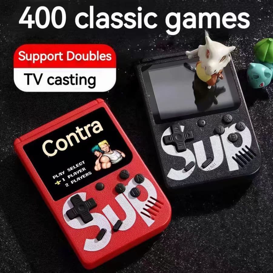 Mini 400 Game Nintendo Vídeo Portátil Jogos Sup Retrô Clássicos Antigos Anos 80