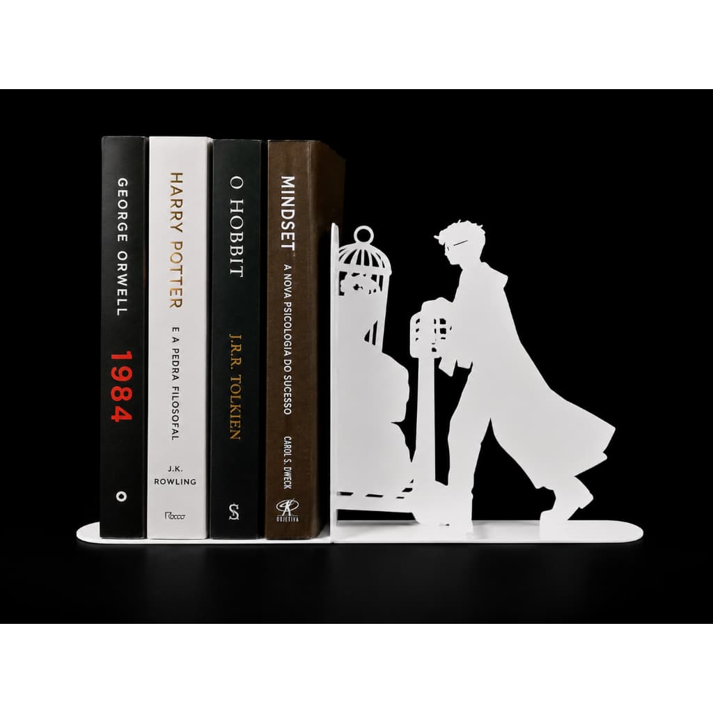 Aparador de Livros Harry Potter 3D | Decorativo | Estilo Criativo | GL Print Lab