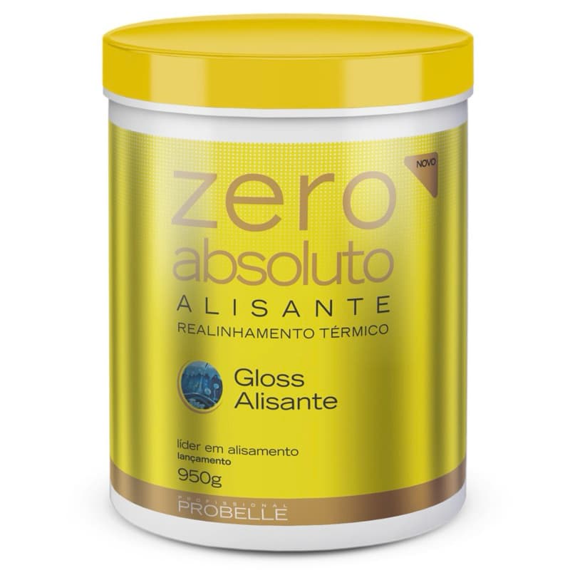 Probelle Botox Definitivo Zero Absoluto 950g - Realinhamento Térmico, Elimina Frizz, Brilho e Sedosidade