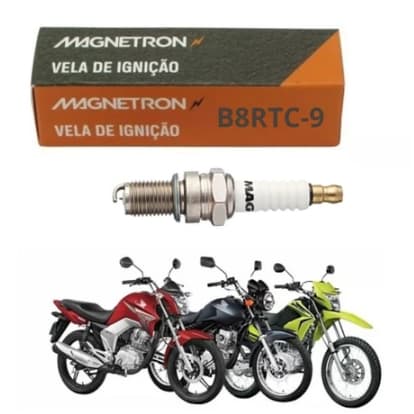 Vela Ignição CG 125 150 160 BROS 150 160 XRE190 XTCrosser 150 Magnetron 90222060 B8RTC-9