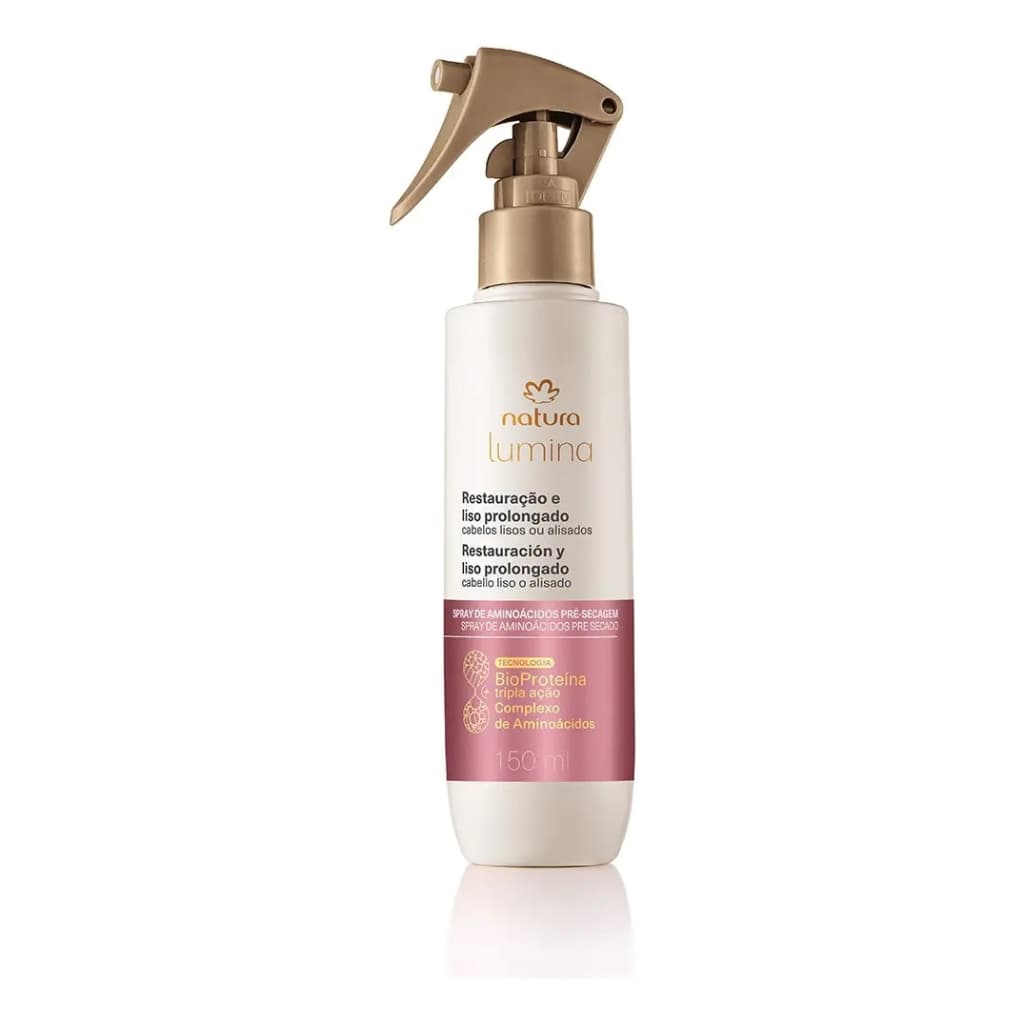 Natura Lumina Spray Pré-secagem Restauração Liso Prolongado