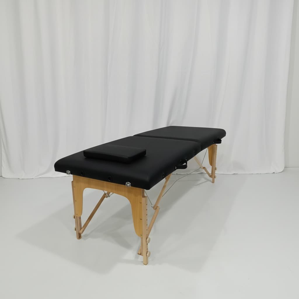 Maca Portátil Maleta Dobrável Massagem Estética 300kg Com Furo Para Rosto Produ Profissional