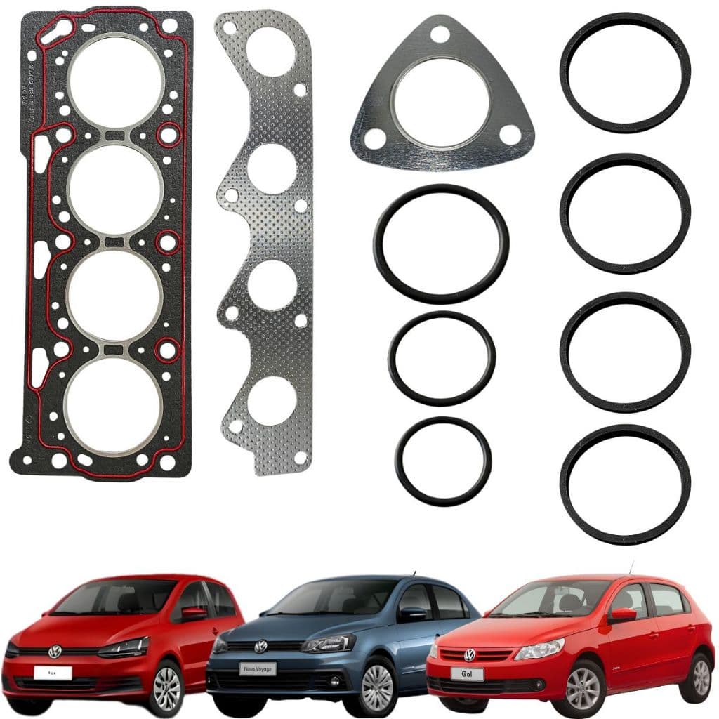 Kit Junta Cabeçote Retífica Original Sabó Fox Gol Voyage 1.0 8V Motor EA111