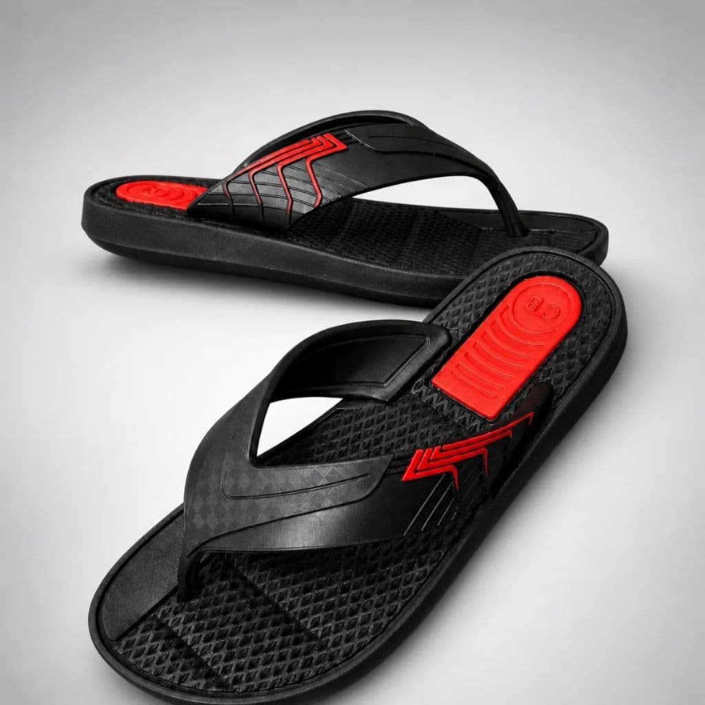 Chinelo Masculino Antiderrapante Macio Confortável Tira Larga Resistente Sandália Casual Dia a Dia Leve Premium