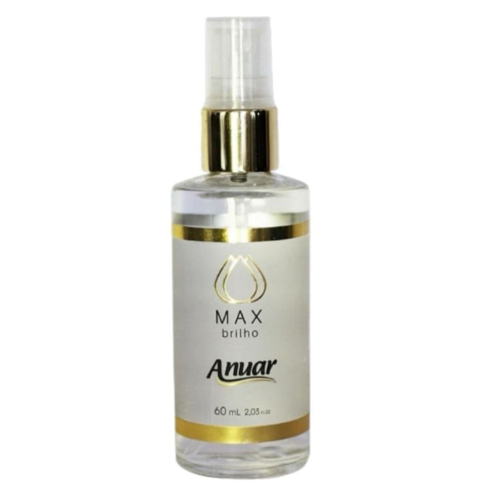 Max Brilho 60ml - Doador de Brilho Perfumado - Anuar