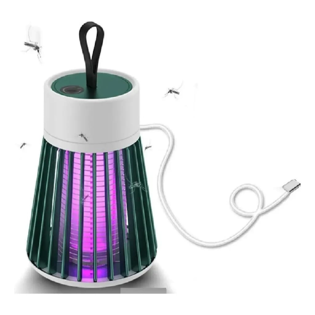 Luminária Abajur Mata Mosquitos Mutuca Borrachudo Camping bi volt