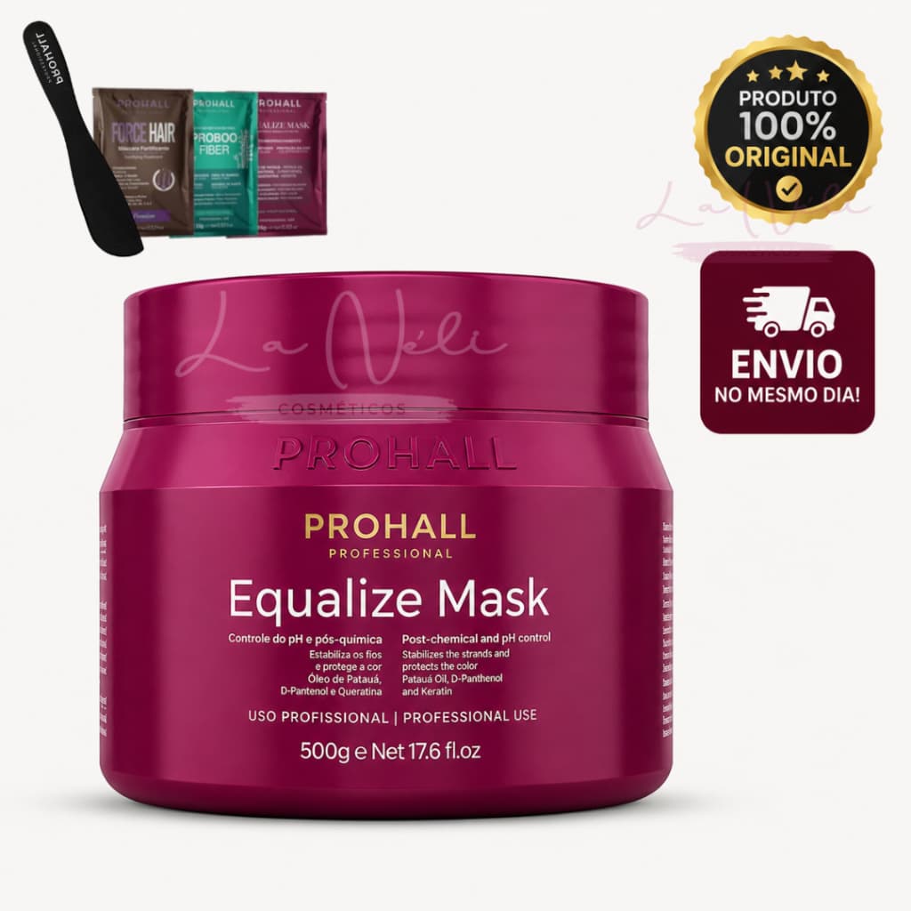 Máscara Neutralizadora de PH Equalize Mask Prohall 500g