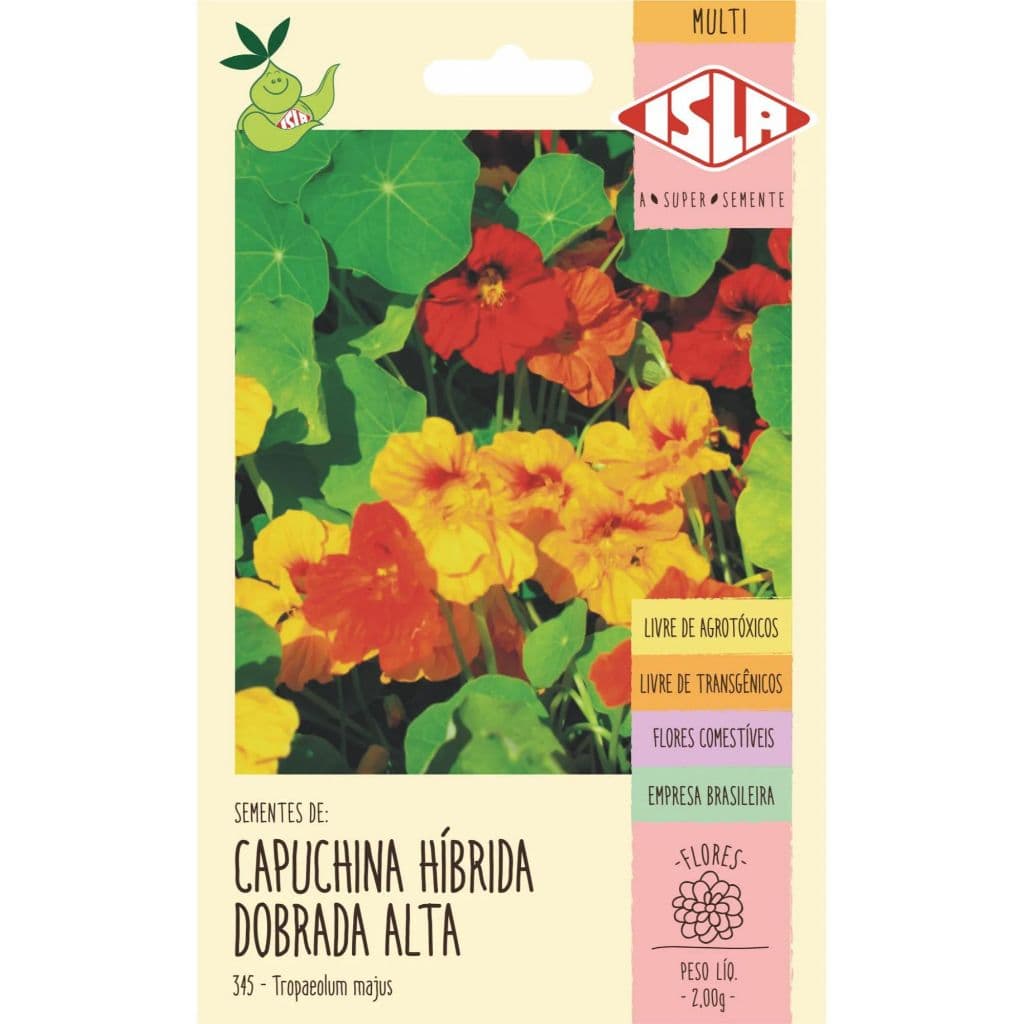 Sementes DE Flor CAPUCHINHA DOBRADA ALTA (12666 -11383)