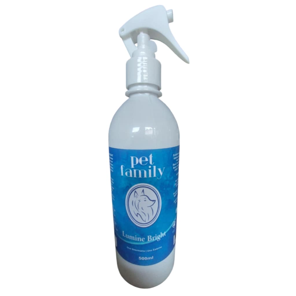 Spray Lumine Bright Pet Family 500ml Cães e Gatos Banho e Tosa