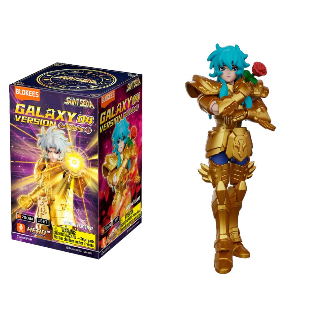 Boneco Cavaleiros Do Zodiaco Blokee Afrodite De Peixes