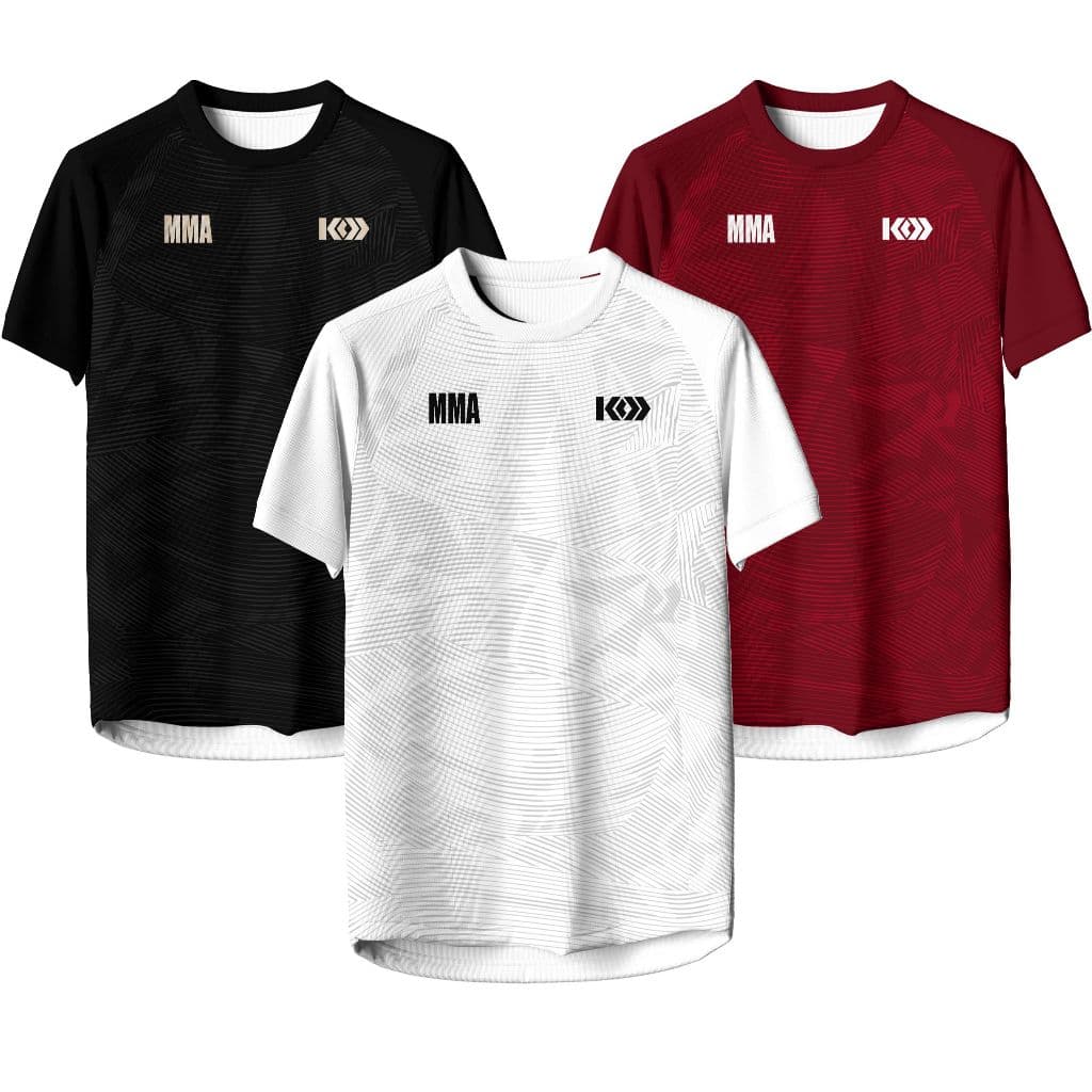Camiseta MMA Masculina Dry Fit Esportiva Treino Academia Luta JIU JITSU BJJ