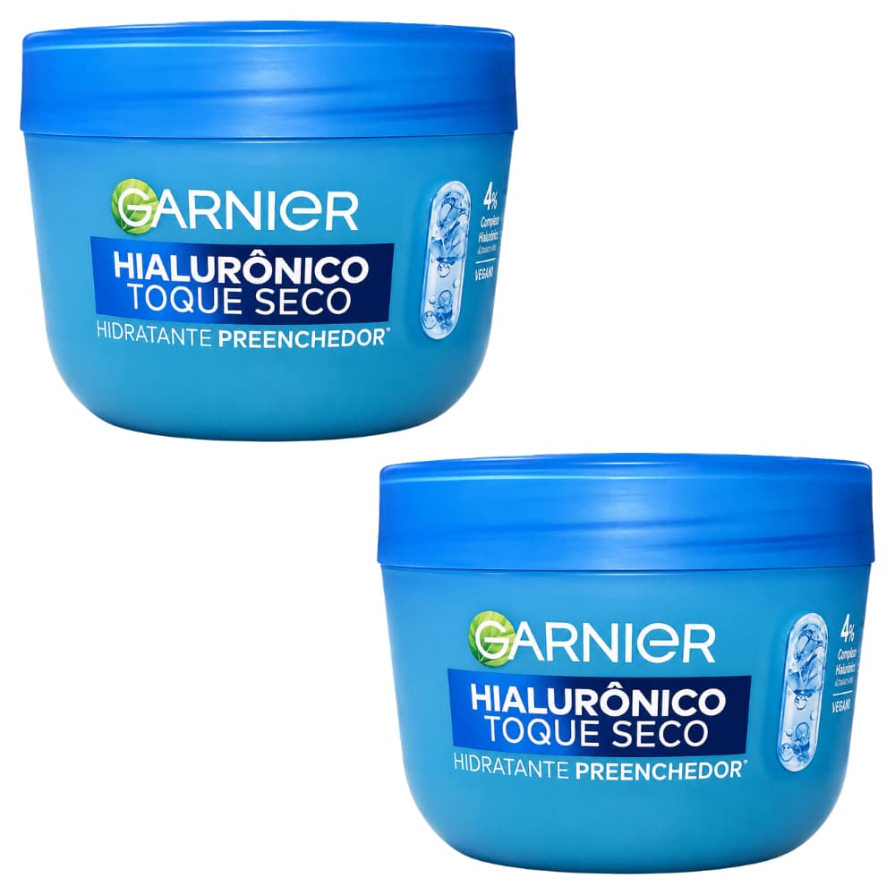Garnier Hialurônico Toque Seco 85g Hidratante Facial