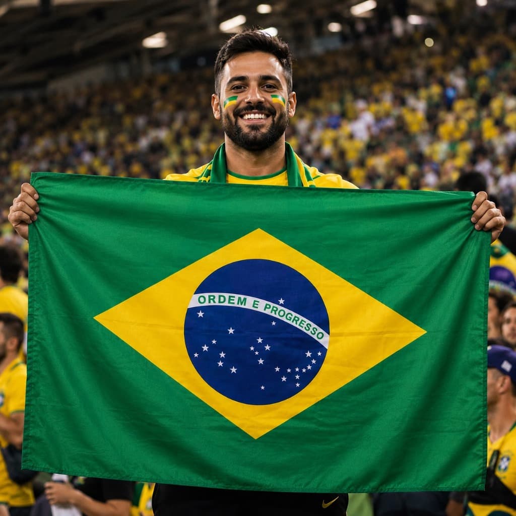 Bandeira do Brasil 130x90cm poliéster resistente decoração tamanho G grande