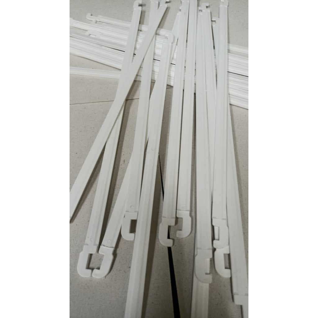 Haste Branca Med. 40,8 Cm  Pct.c/ 30 Unds  Para Pasta Suspensa SI