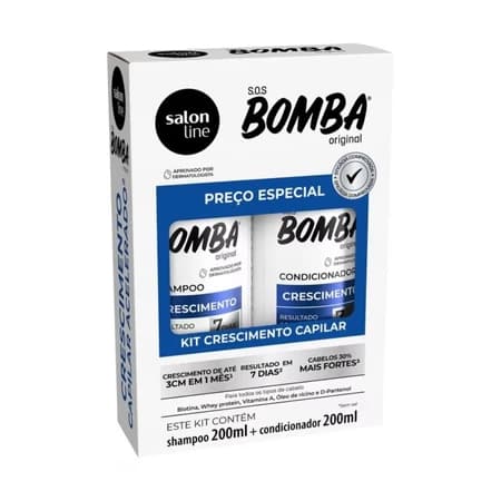 Kit Salon Line S.O.S Bomba Original – Shampoo + Condicionador